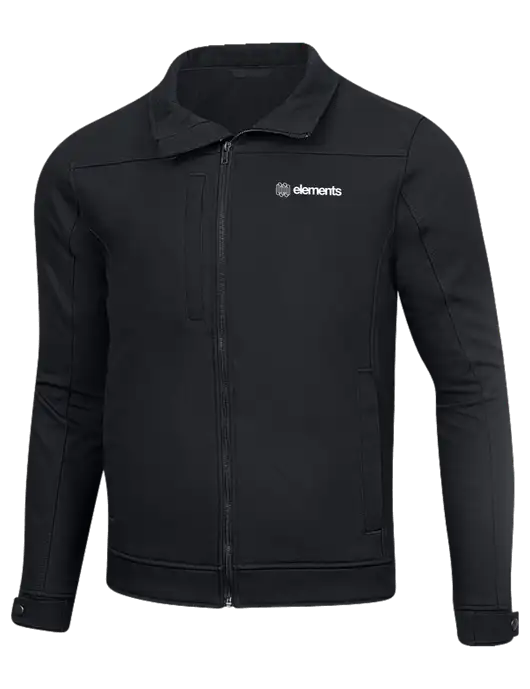 Cornerstone Charcoal Duck Bonded Soft Shell Jacket w/Elements Logo