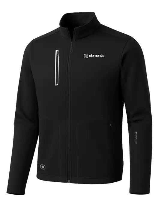 OGIO Blacktop Endurance Fulcrum Full-Zip w/Elements Logo