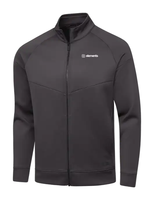 OGIO Dark Grey Endurance Modern Performance Full-Zip w/Elements Logo