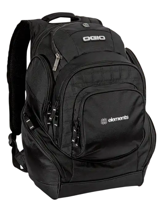 OGIO Black Mastermind Pack w/Elements Logo